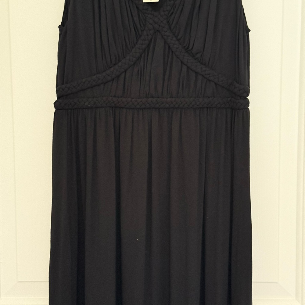 NWT Soma Elegant Black Sleeveless Dress